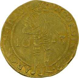 Ducat 1613 over 1610 back
